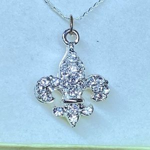 Fleur-de-lis necklace